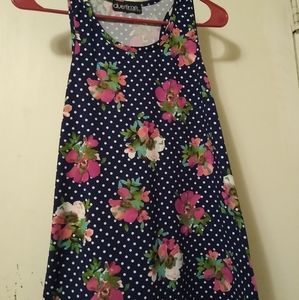 Floral Loose Tank Top